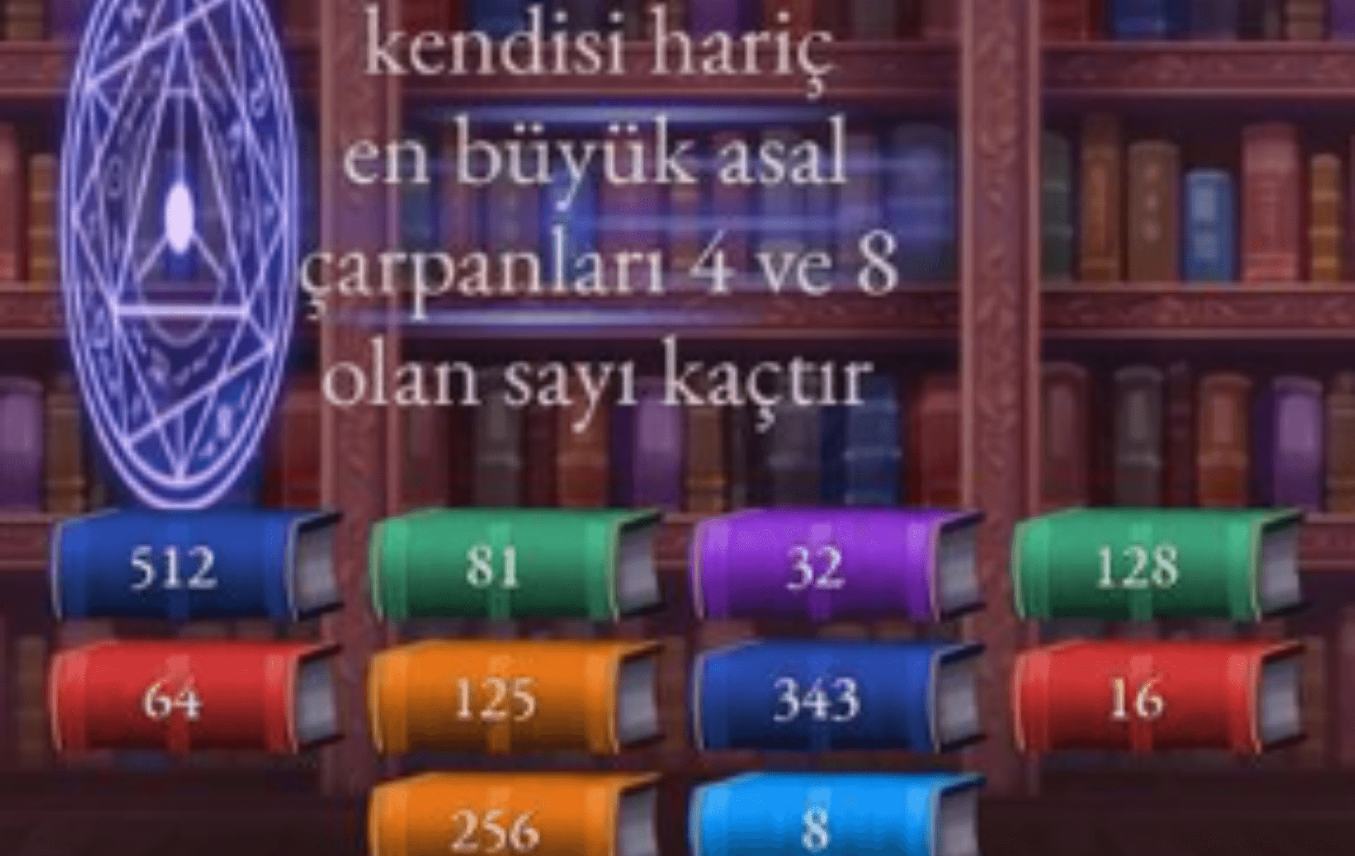 BİR ASAL ÇARPANI OLAN SAYININ KENDİSİ HARİÇ EN BÜYÜK ÇARPANLARI