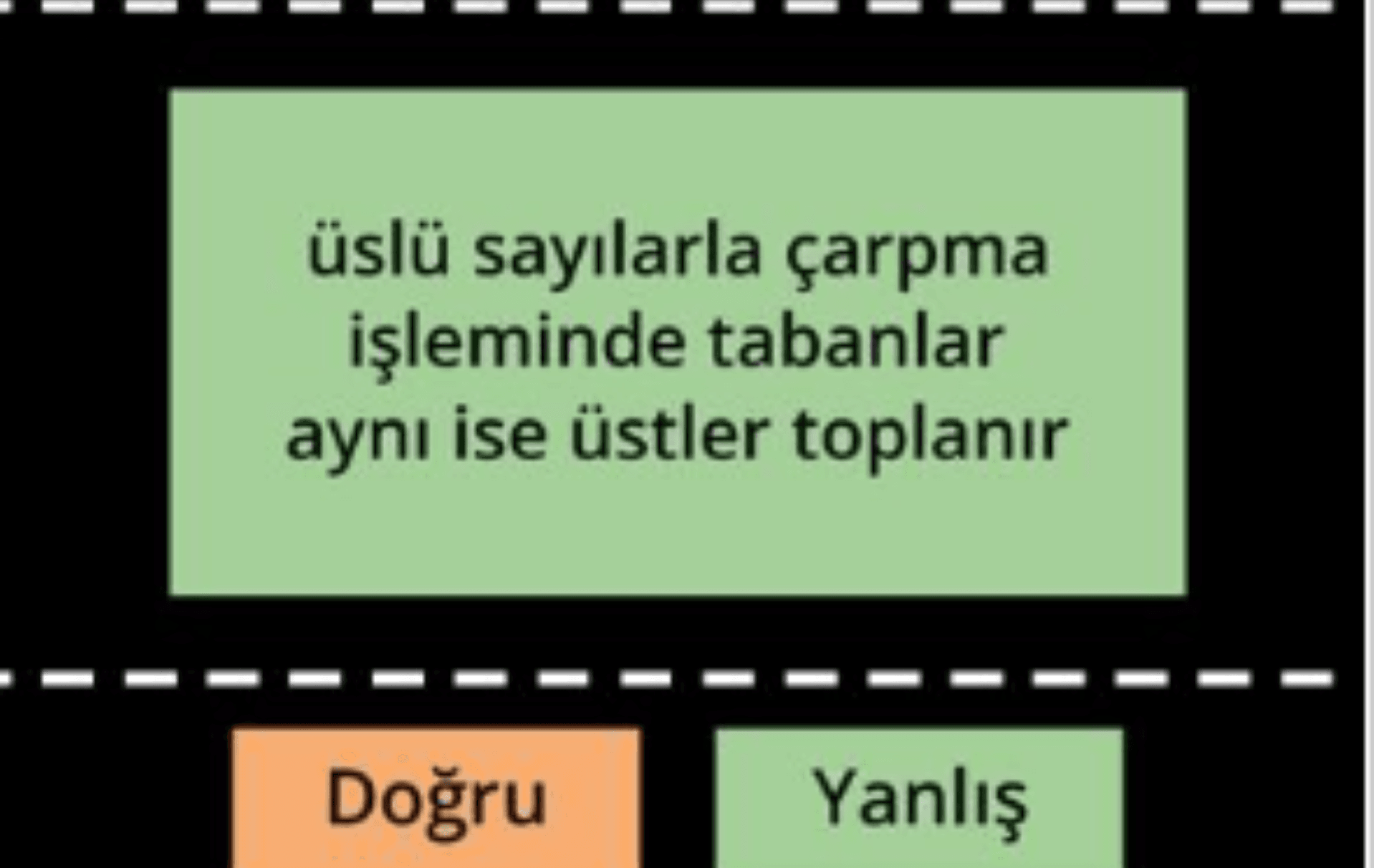 ÜSLÜ SAYILAR TÜM KURALLAR