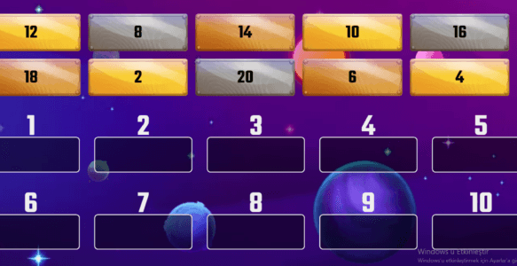 2’şer 2’şer Ritmik Sayma