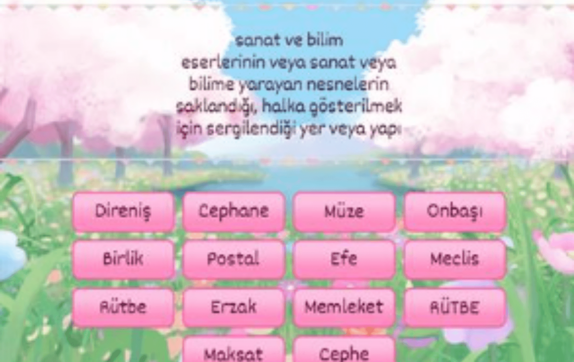 TÜRKÇE SÖZLÜK EŞLEŞMEYİ BUL