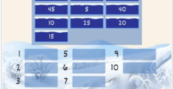 5’ER 5’ER RİTMİK SAYMA