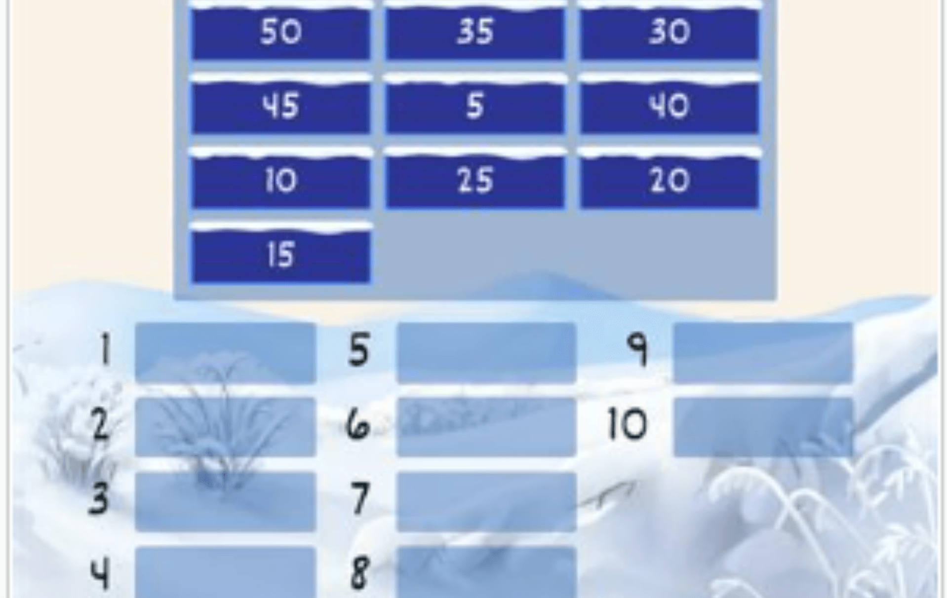 5’ER 5’ER RİTMİK SAYMA