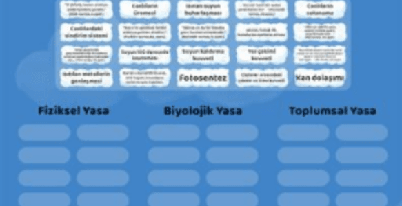 FİZİKSEL, BİYOLOJİK VE TOPLUMSAL YASALAR