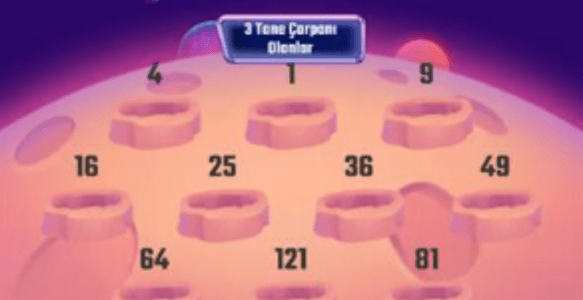 3 TANE POZİTİF ÇARPANI OLANLAR