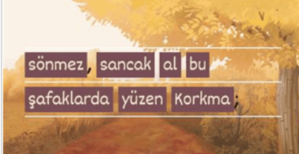 İSTİKLAL MARŞI İLK 5 KITA