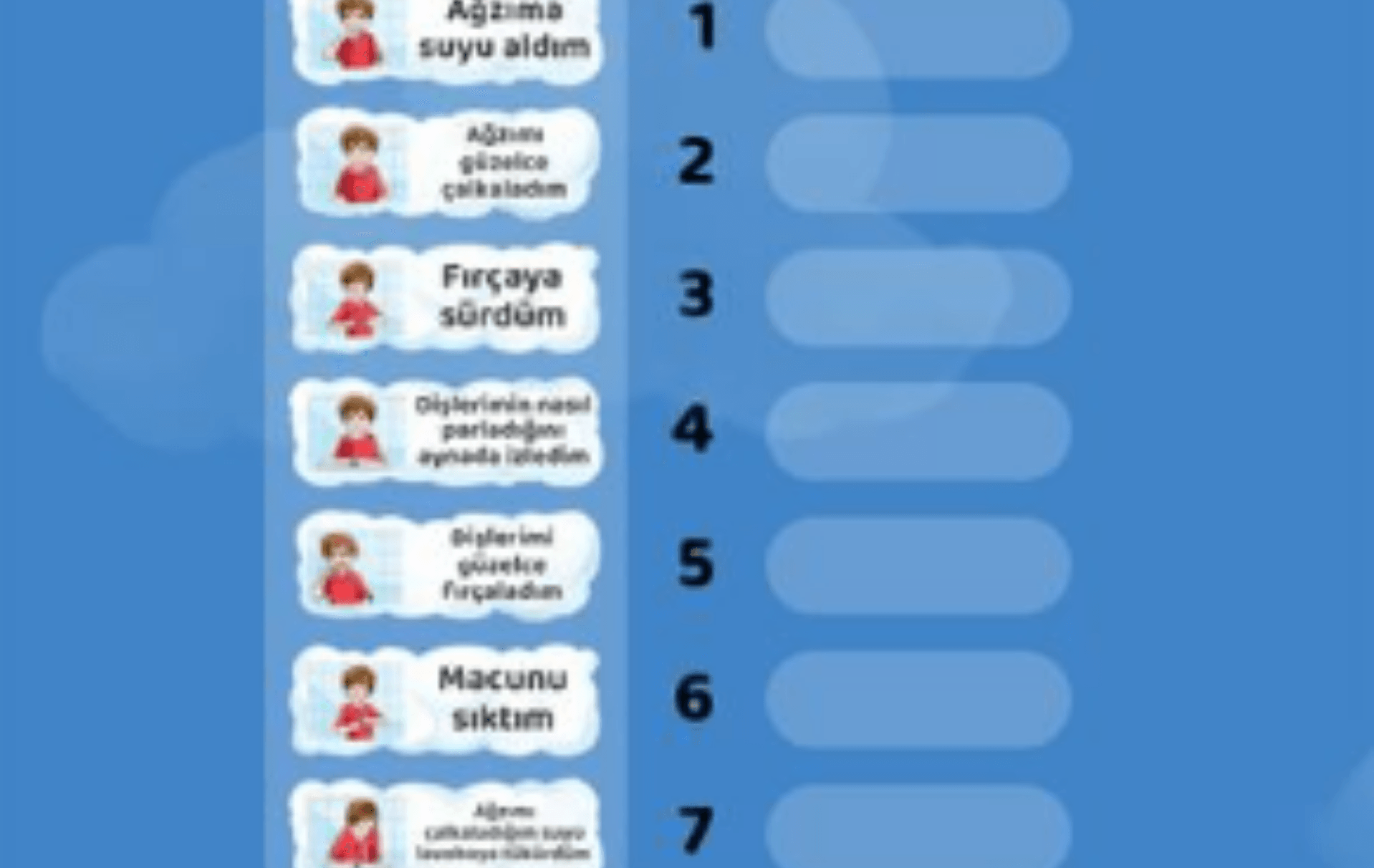 DİŞİMİ FIRÇALIYORUM